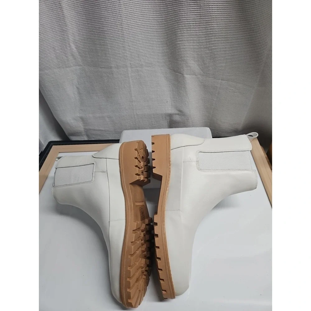 Rebecca Allen Women's The All Weather Boot Fashion, Cream,‎ 9.5